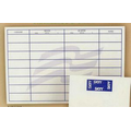 Frameless Naked Dry Erase Boards (24"x36")